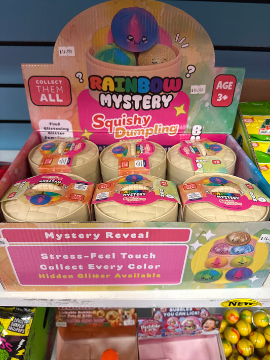 RAINBOW MYSTERY SQUISHY DUMPLING