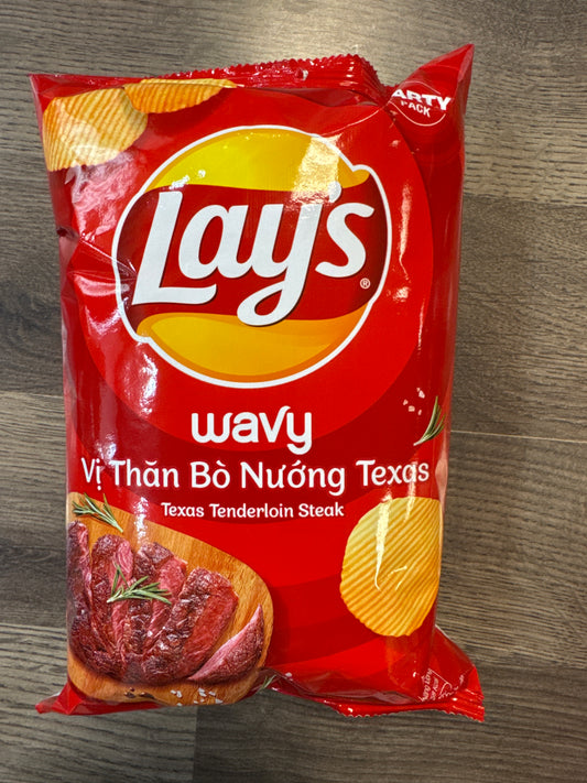 Lays Wavy Texas Tenderlion Strak