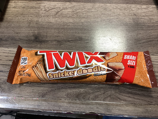 Twix snickerdoodle share size