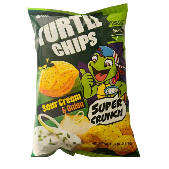 ORION TURTLE CHIPS SOUR CREAM & ONIONS (KOREA)
