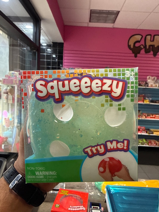 Jumbo squeezy dice