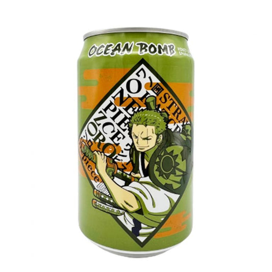 OCEAN BOMB ONE PIECE SPARKLING WATER ZORO HONEY LEMON (TAIWAN)