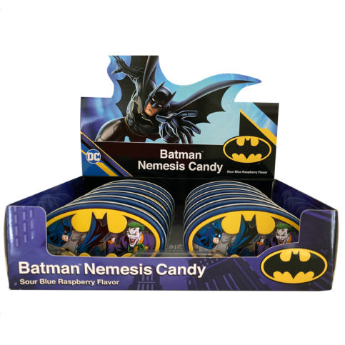 BATMAN NEMESIS SOUR BLUE RASPBERRY FLAVORED CANDY (CHINA)