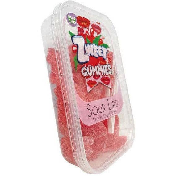 Sour Gummy Lips | Zweet | 10 oz