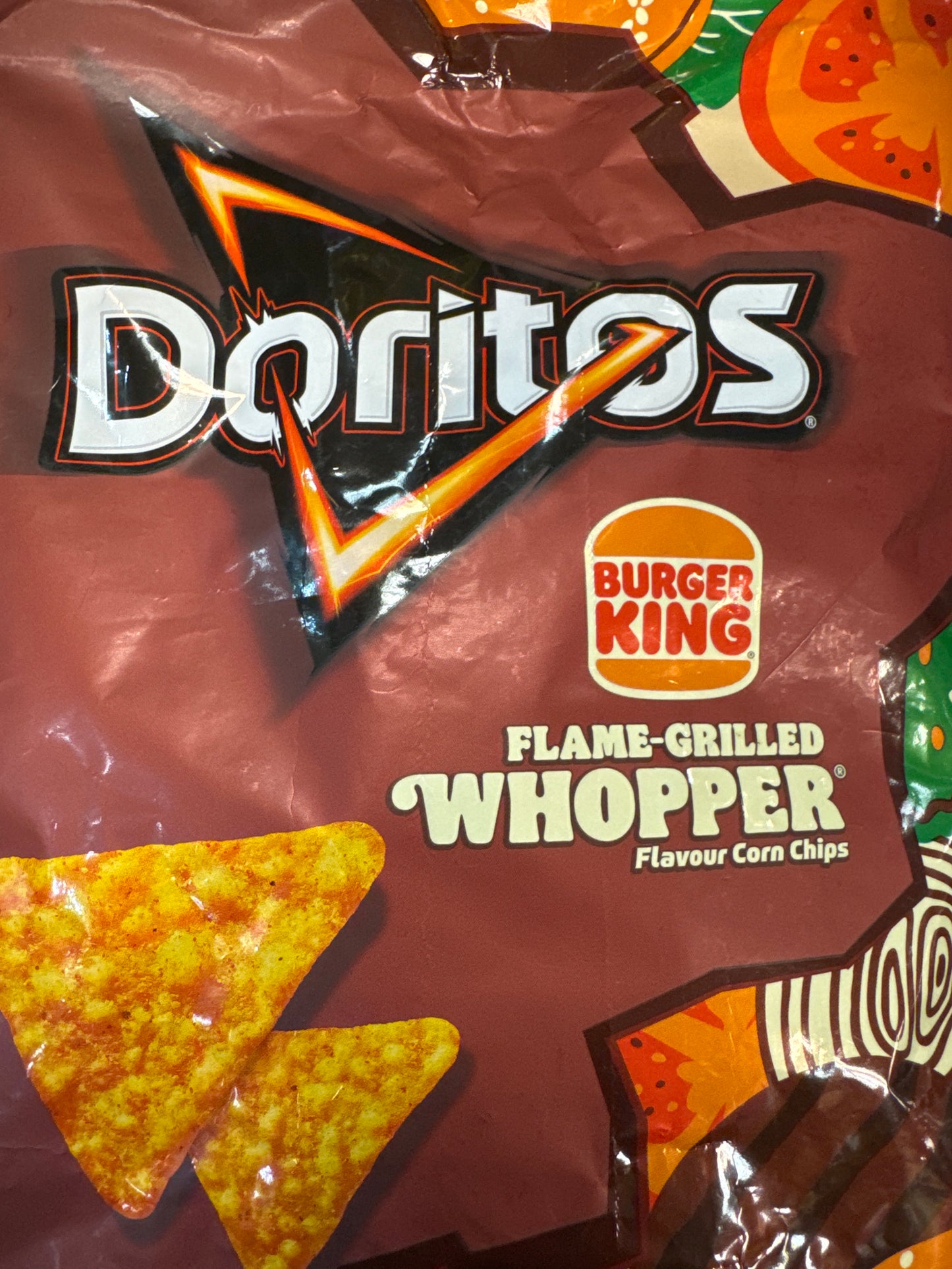 Doritos Falme-Grilled Whopper