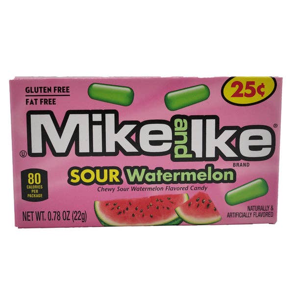 Mike & Ike Sour Watermelon Pre-Priced 2 for $2