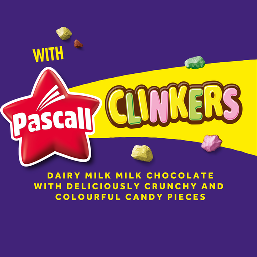 Cadbury Pascall Clinkers Block 6.0oz (170g) Australian