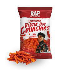 RAP SNACKS LOUISIANA BLAZIN HOT CRUNCHES (USA)