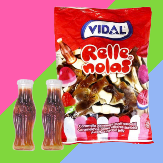 Vidal Jelly Filled Cola Bottles 1kg Bag
