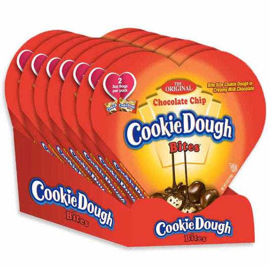 Chocolate Chip CookieDough Bites Valentines Box