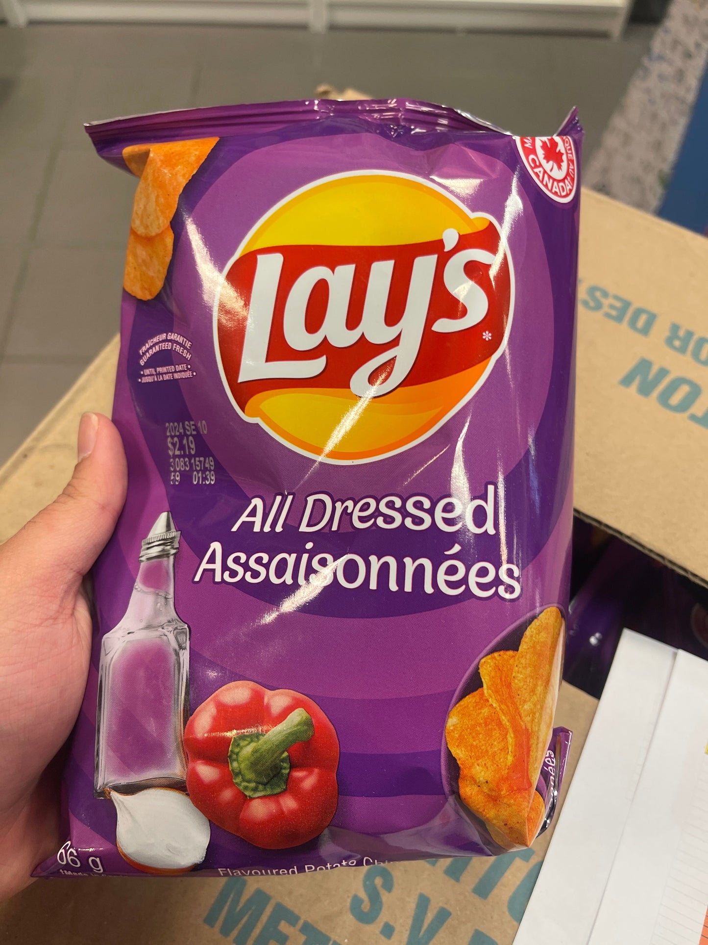 LAY'S ALL DRESSED (TAIWAN)