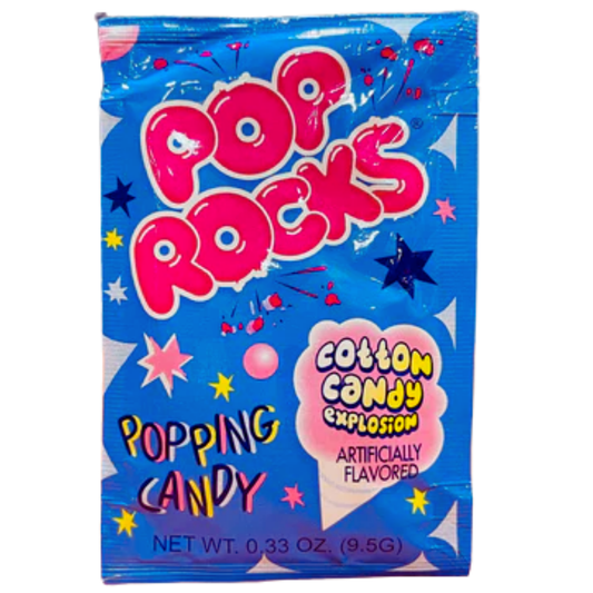 Pop Rocks Cotton Candy Popping Candy .33oz