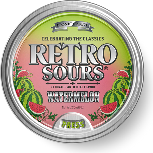 Retro Sours Watermelon