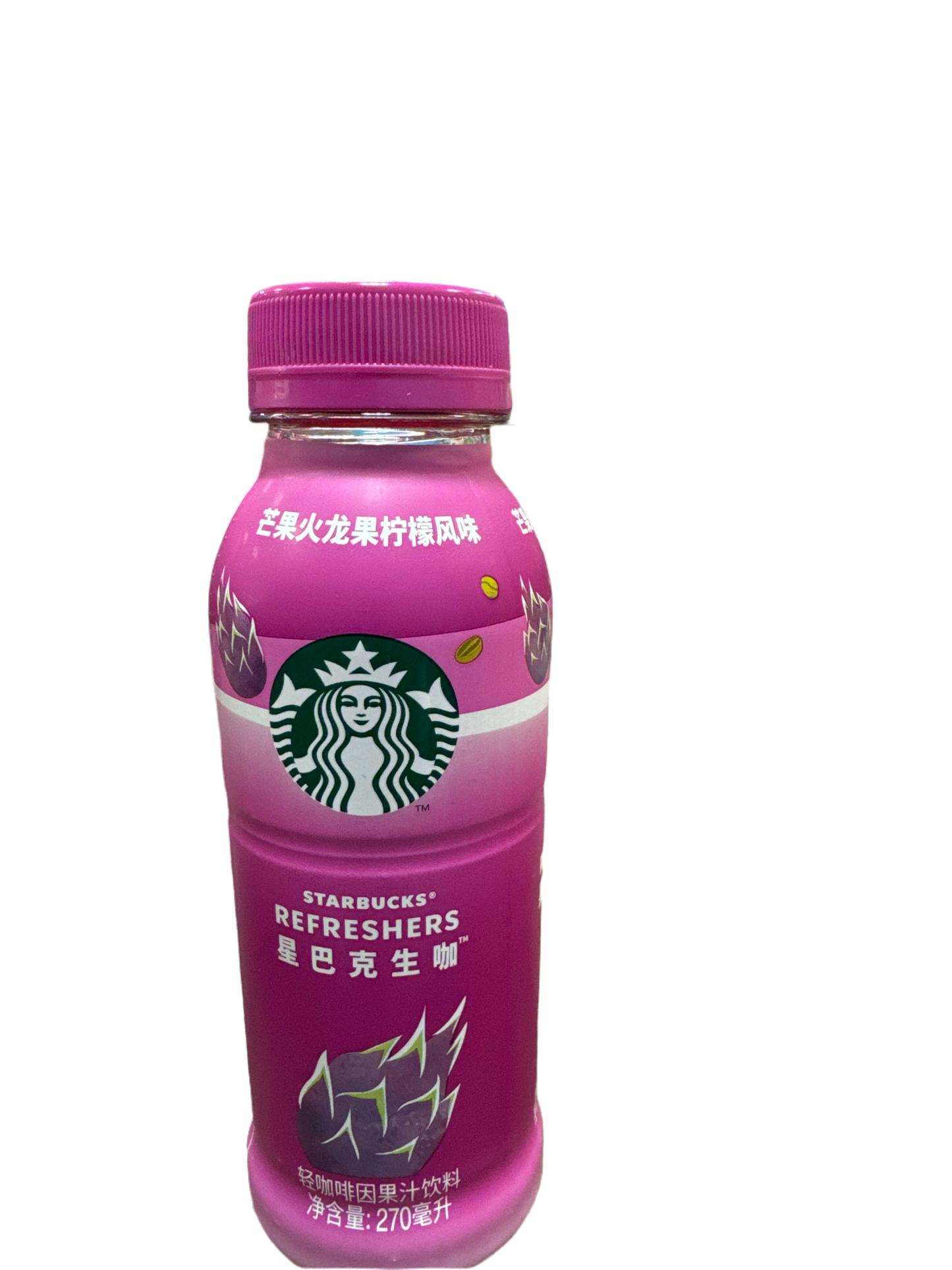 STARBUCKS FRESH BREW MANGO DRAGON FRUIT LEMON FLAVOUR (CHINA)
