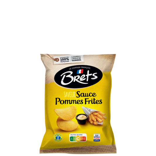 Brets Potato chips Pommes Frites (French Fries Mayo sauce)