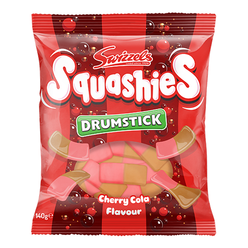 Swizzels Drumstick Squashies CHERRY COLA 140g