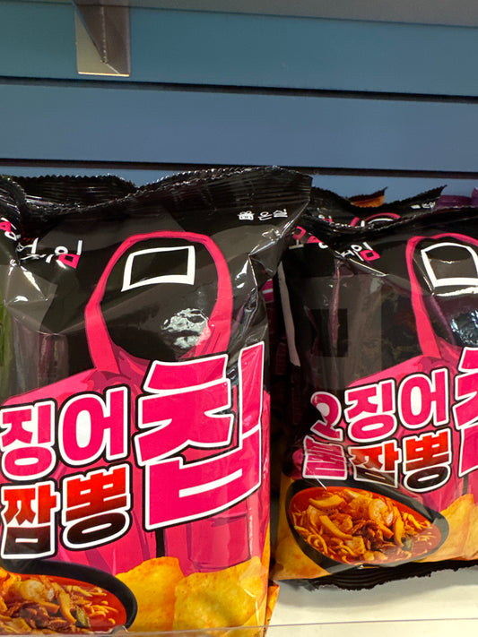 Netflix squid game Jjamppong chips