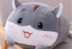 KAWAII PLUSHY (GREY SQUIRREL)