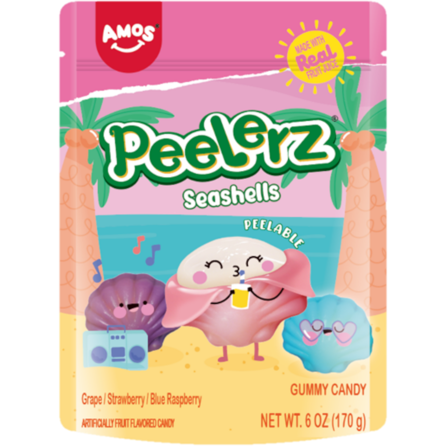 Amos Peelerz Seashells 6 oz