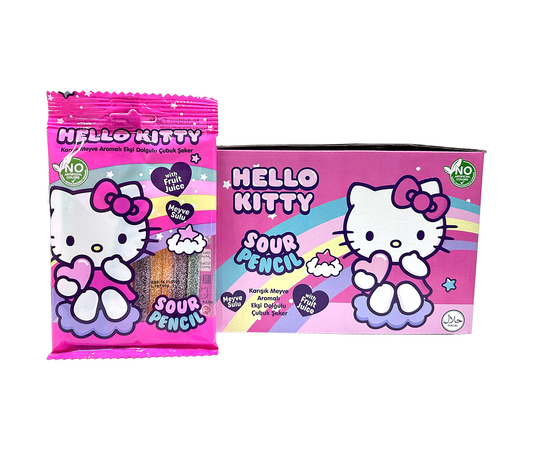 Hello Kitty Sour Pencil Candy (Turkey)