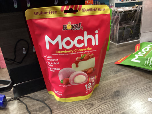Mochi Strawberry Cheesecake