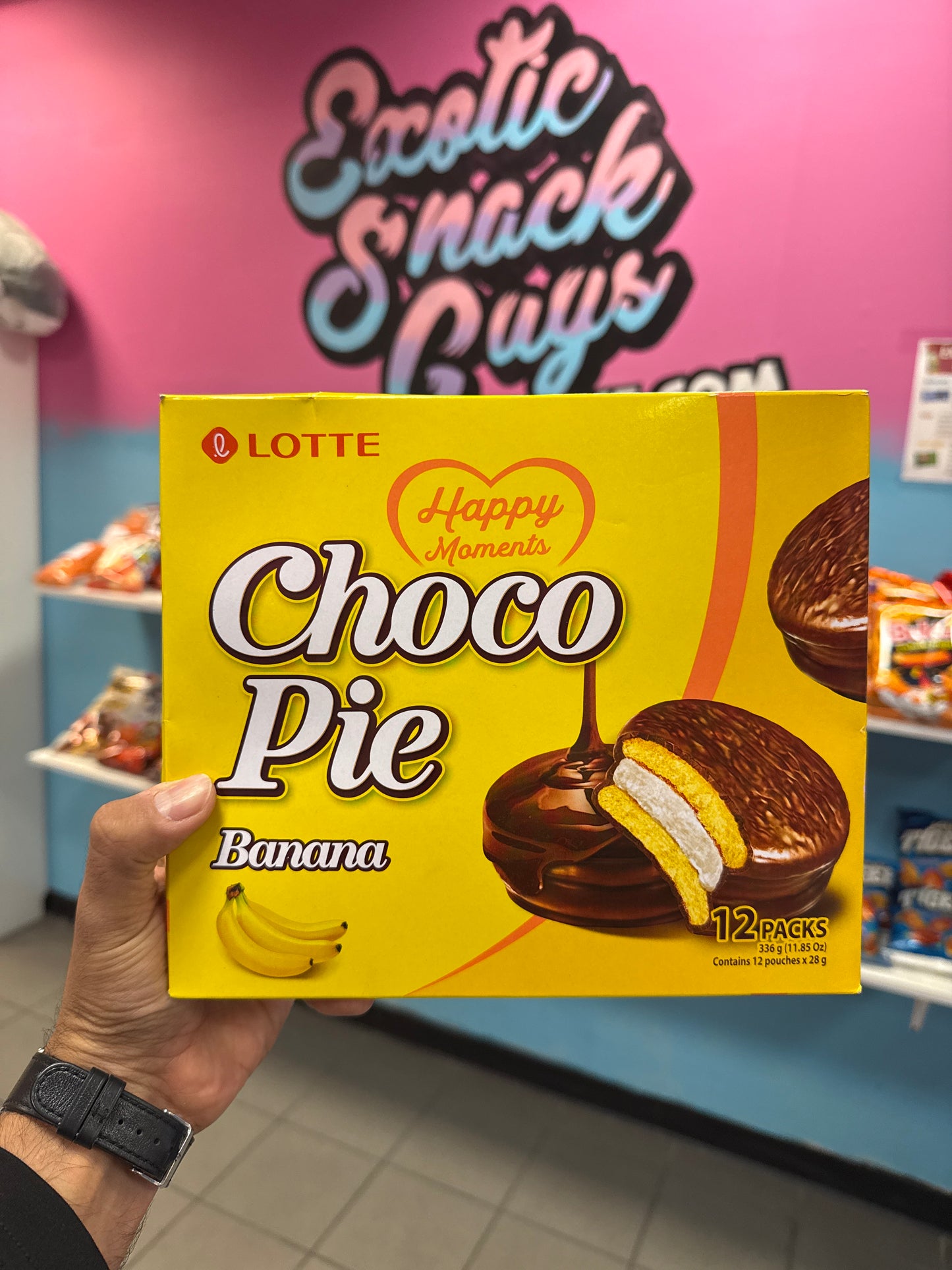 CHOCO PIE BANANA FROM KOREA