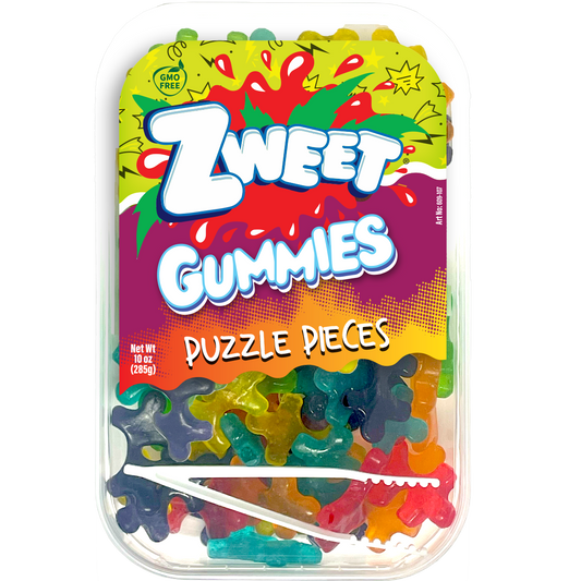 Gummy Puzzle Pieces | 10 oz | Zweet
