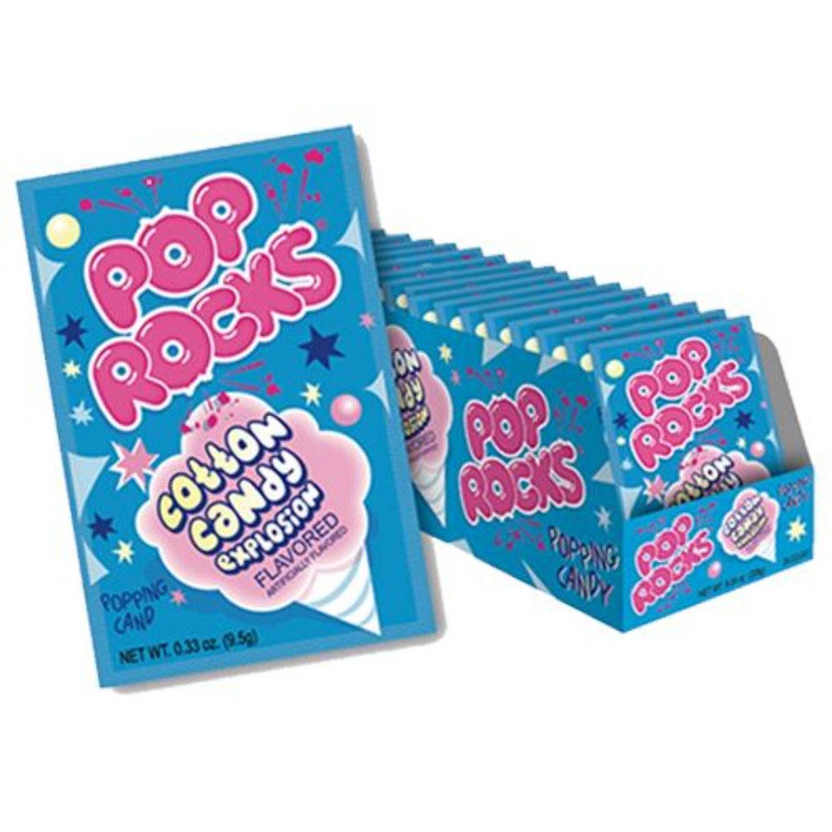 Pop Rocks Cotton Candy Popping Candy .33oz