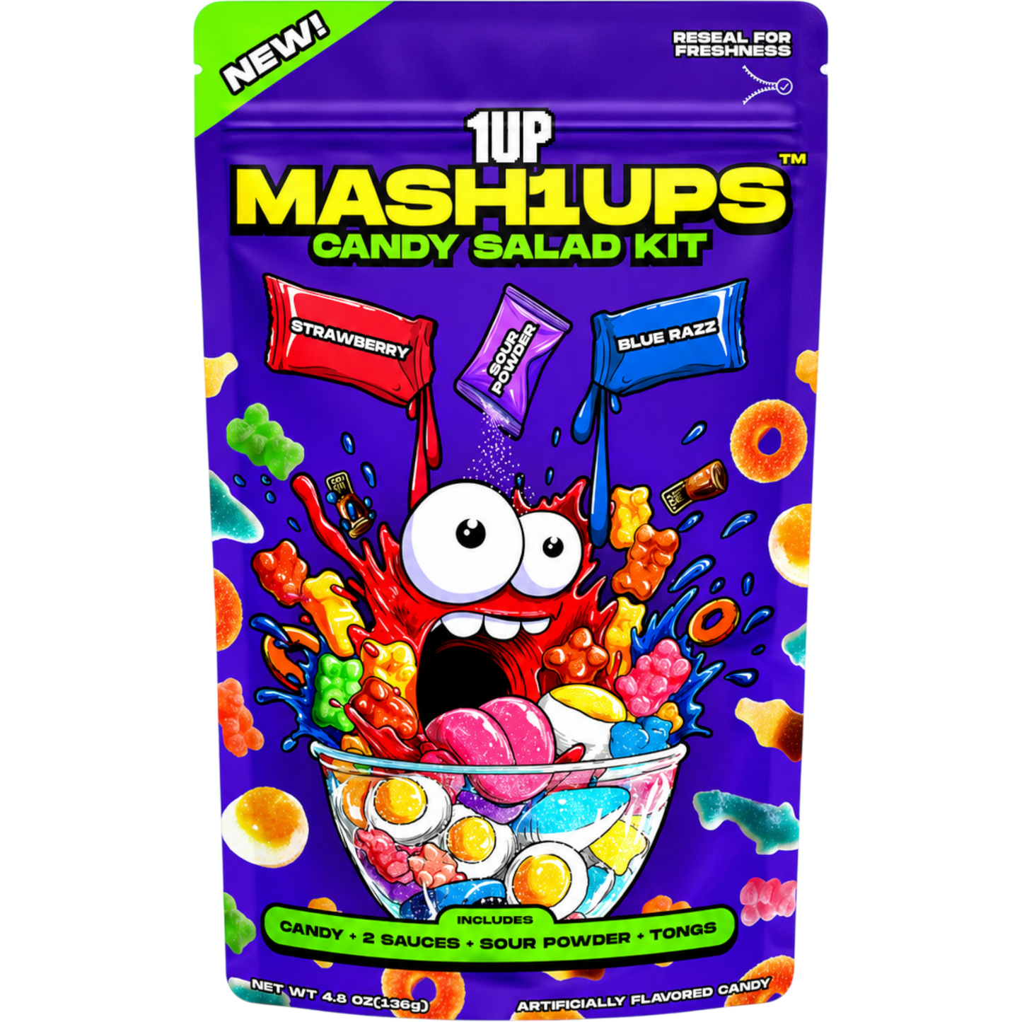 1UP Mash1up Candy Salad Kit