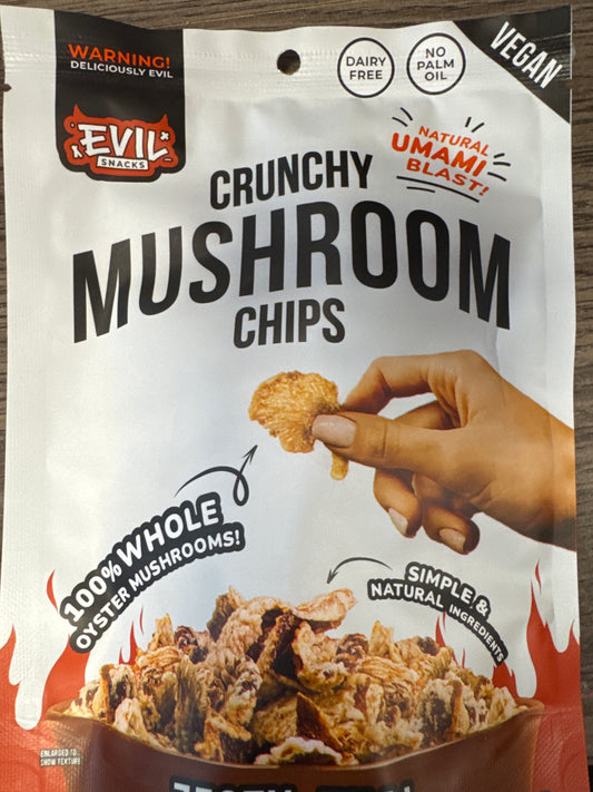 Crunchy Mushroom Chips