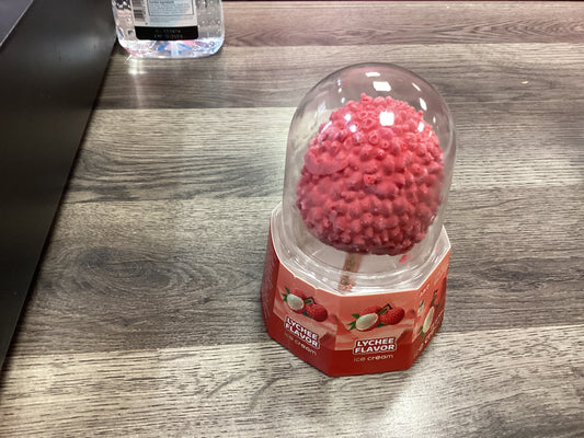 Lychee ice cream
