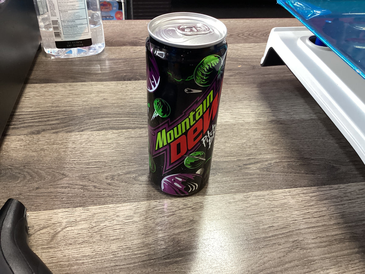 Mountain Dew pitch black
