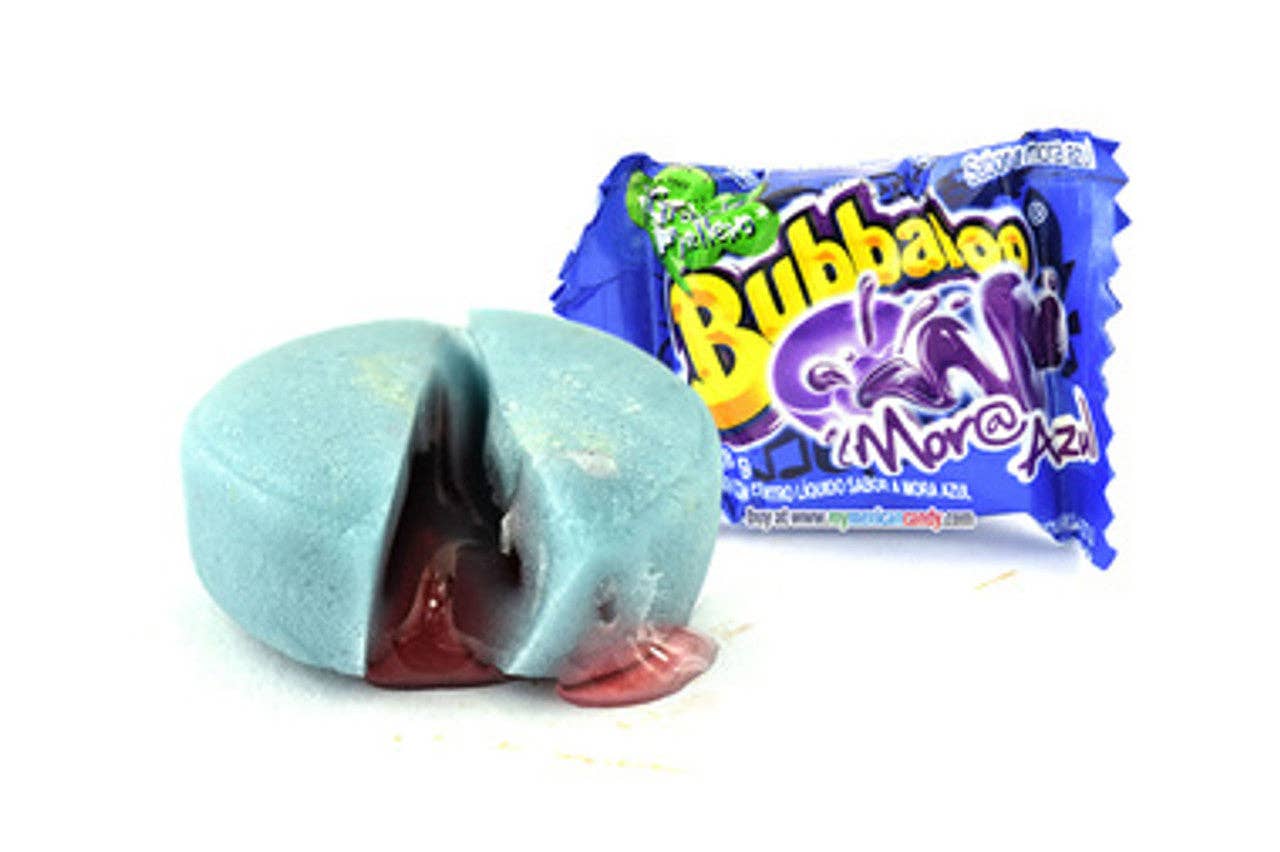 Bubbaloo Gum Blueberry 47pcs (Mexico)