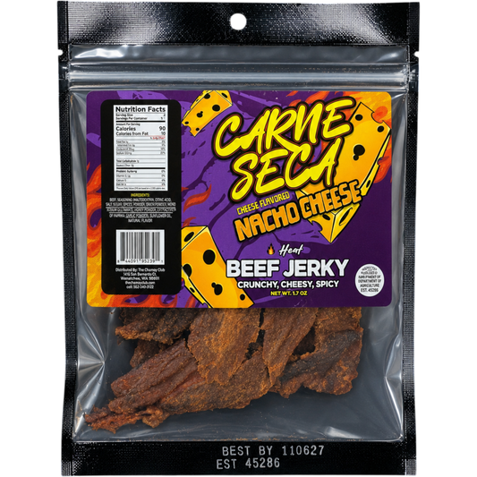 Carne Seca Nacho Cheese Beef Jerky 1.7 oz