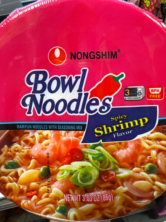 Shrimp Bowl noodles