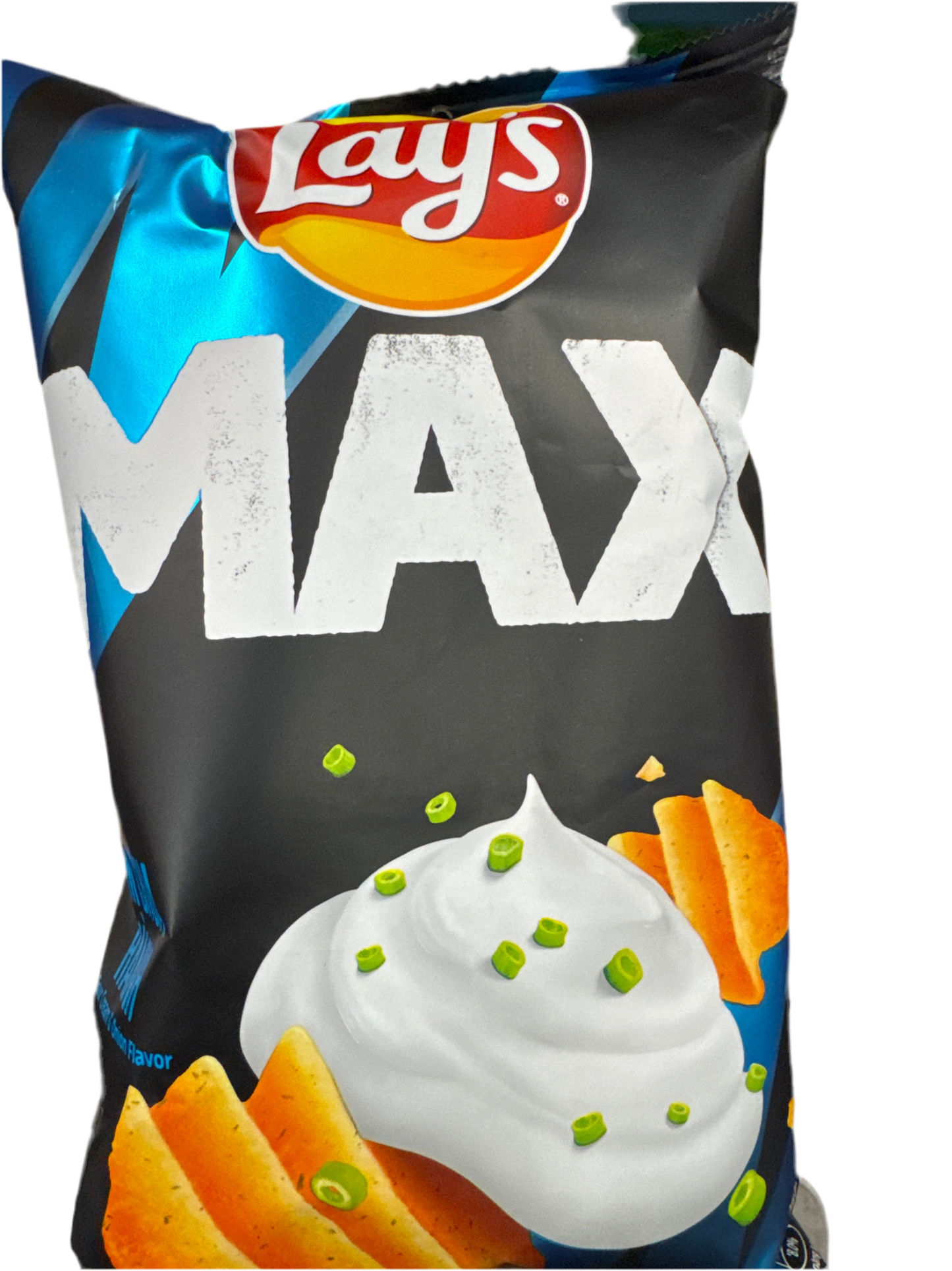 Lays Max Cream and onion