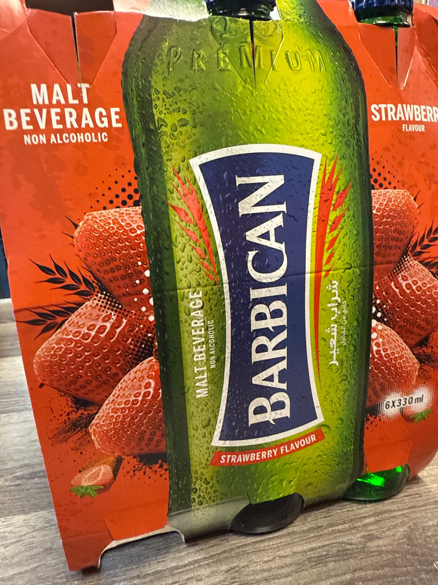 Barbican Malt Beverages Strawberry Non Alcoholic