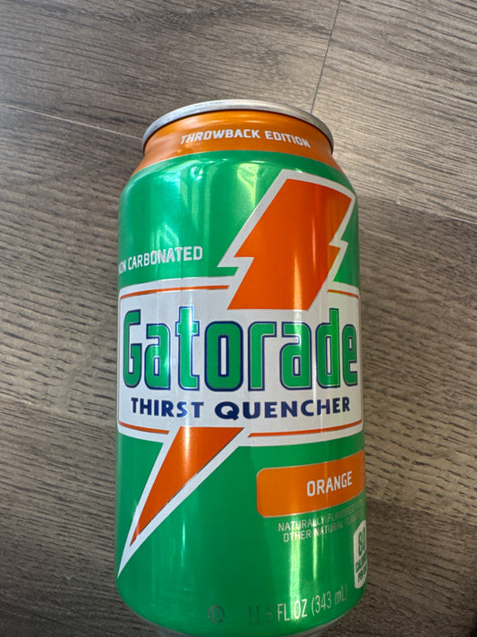 Gatorade Orange Can