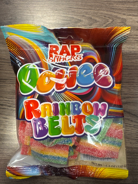 Rap Snacks Oowee Rainbow Belts