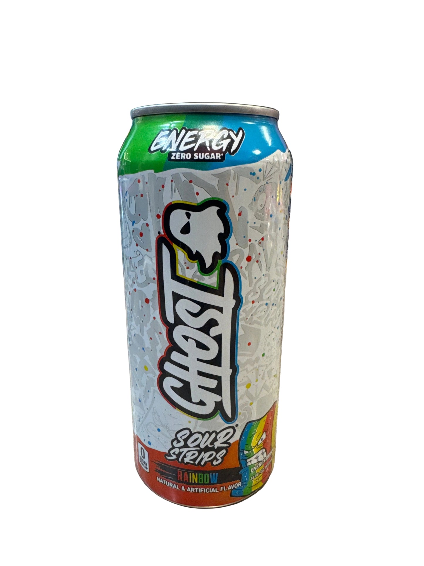 Ghost Energy Drink Sour Strips Rainbow