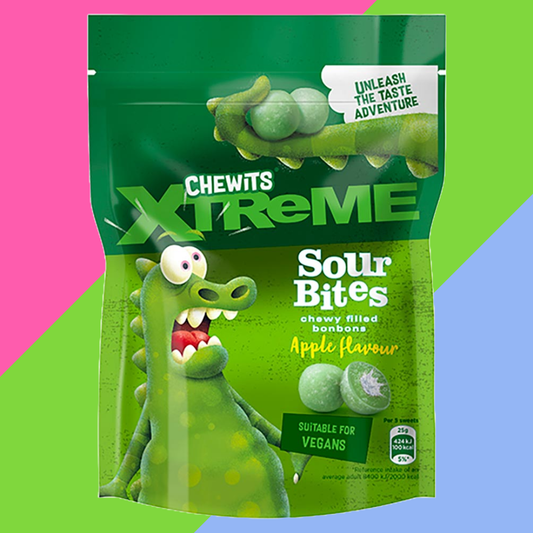 Chewits Xtreme Apple & Lemon Sour Bites
