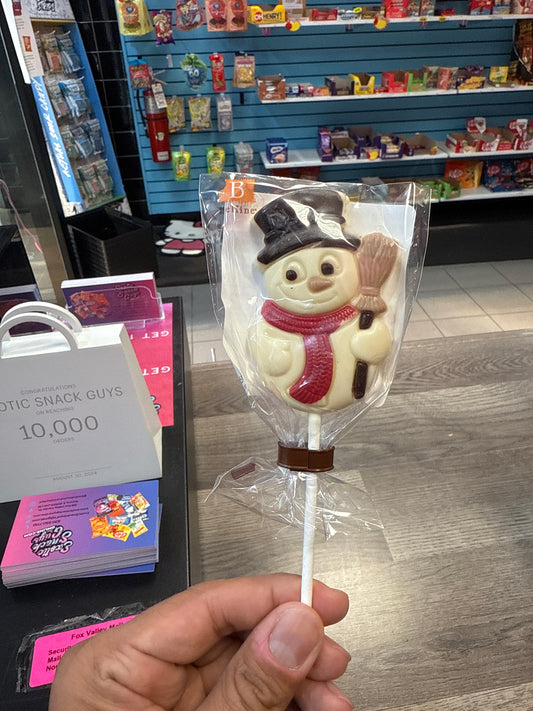 Lollipop Snowman Frosty