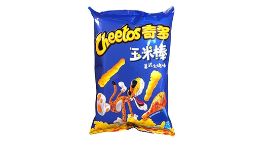 CHEETOS AMERICAN ROASTED TURKEY FLAVOR (CHINA)