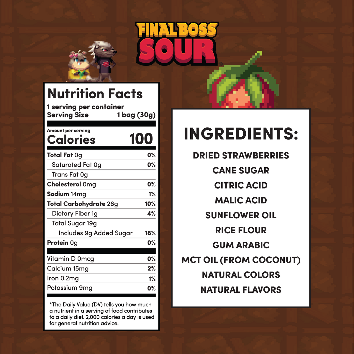 Level 3 Sour Strawberry Retail Display PDQ