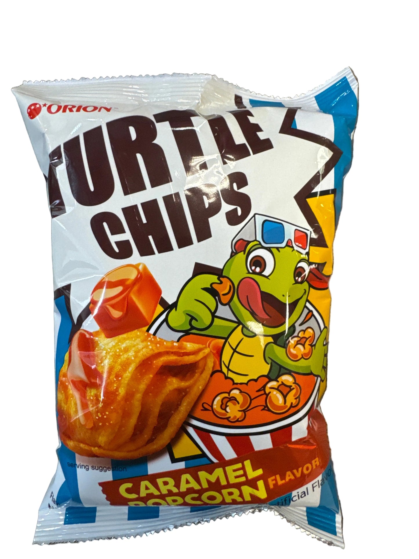 TURTLE CHIPS CARAMEL POPCORN FLAVOR