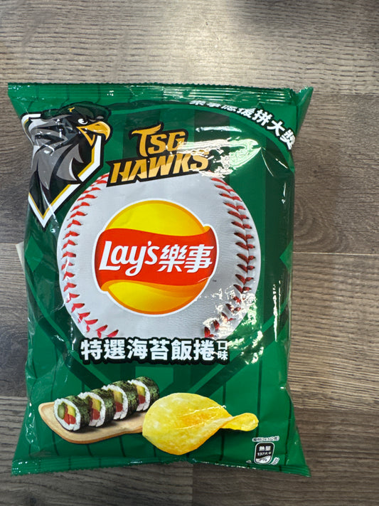 Lays Seaweed rice roll