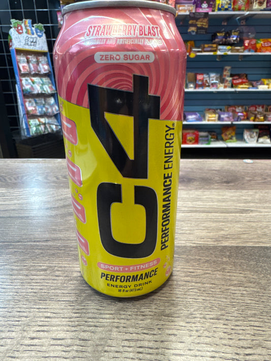 C4 Strawberry blast energy drink
