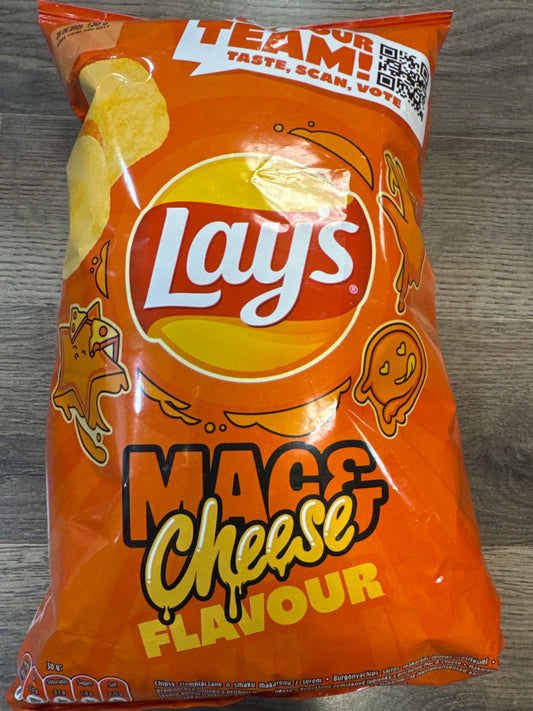 Lays mac&cheesd