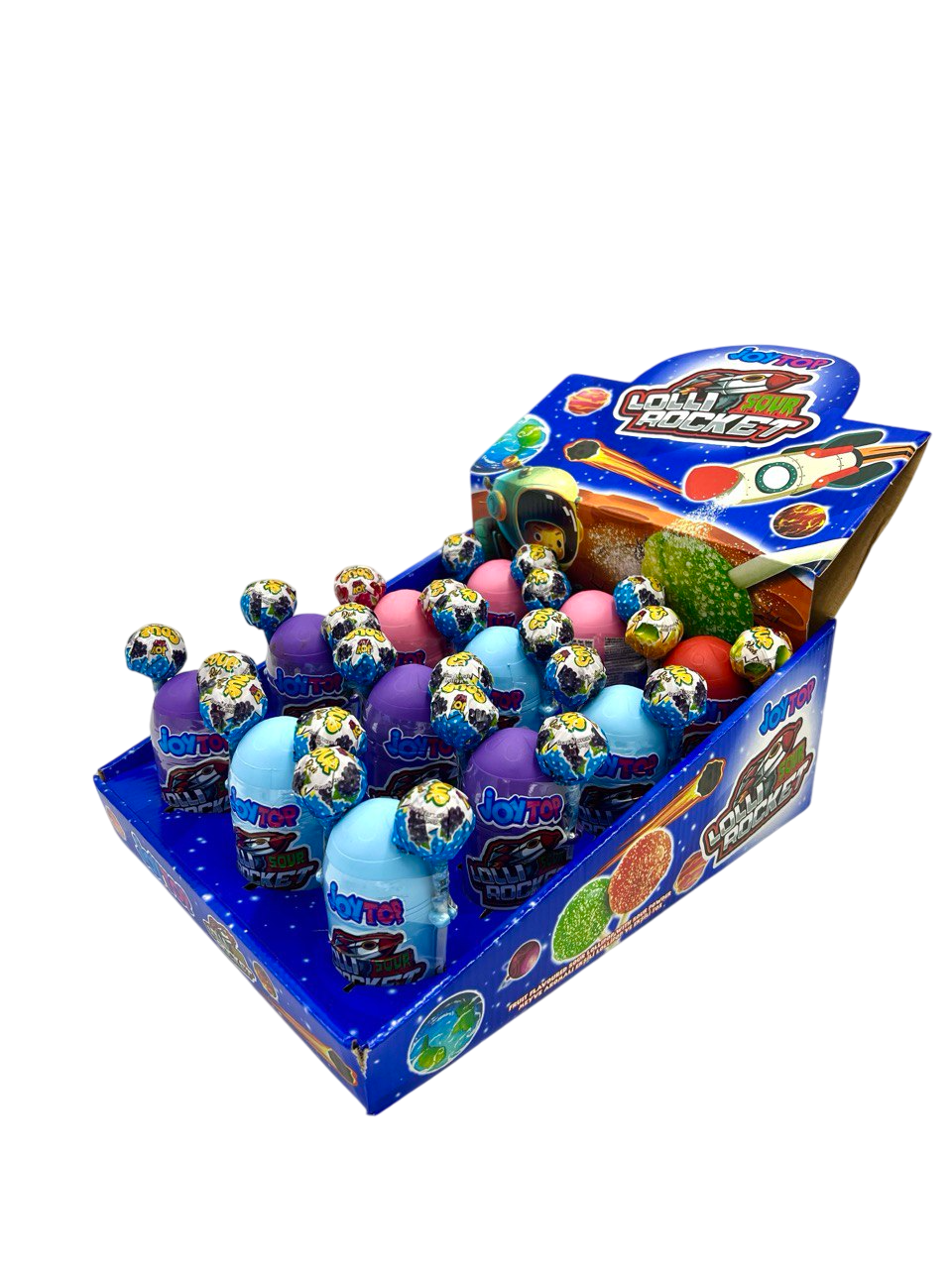 Lollyrocket Sour Lollypop and Sour Powder 12pck x 32g (Türkiye)