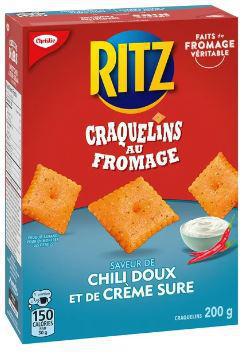 RITZ SOUR CREAM NIBS CRACKERS (CANADA)